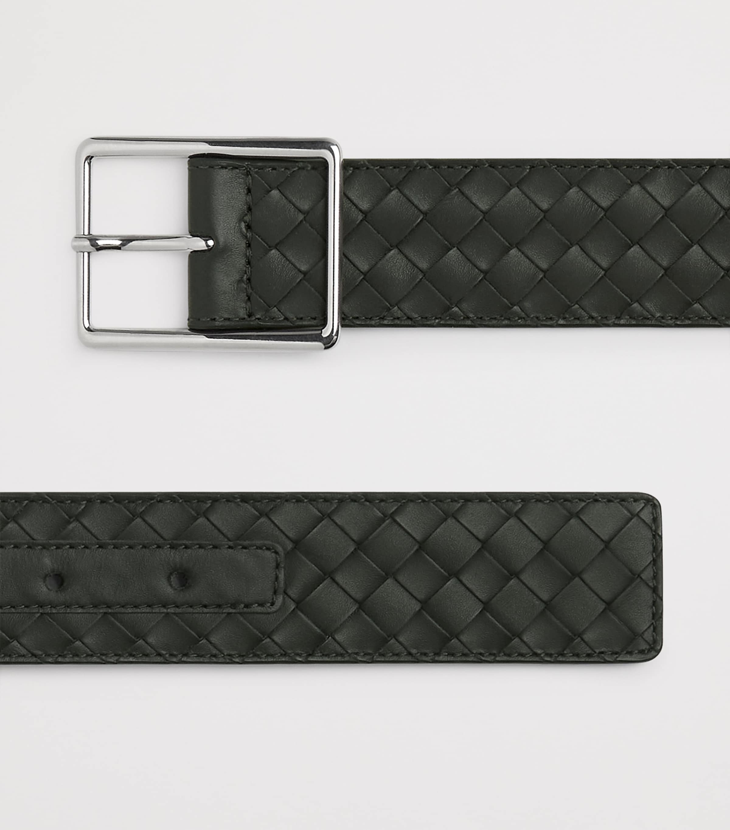 Leather Intrecciato Piccolo Belt