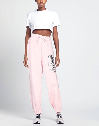 Woman Pants Pink Size 1 Cotton