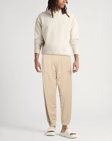 Man Pants Beige Size M Cotton