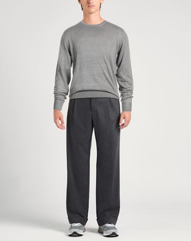 Man Sweater Grey Size L Polyester, Acrylic, Nylon, Merino Wool