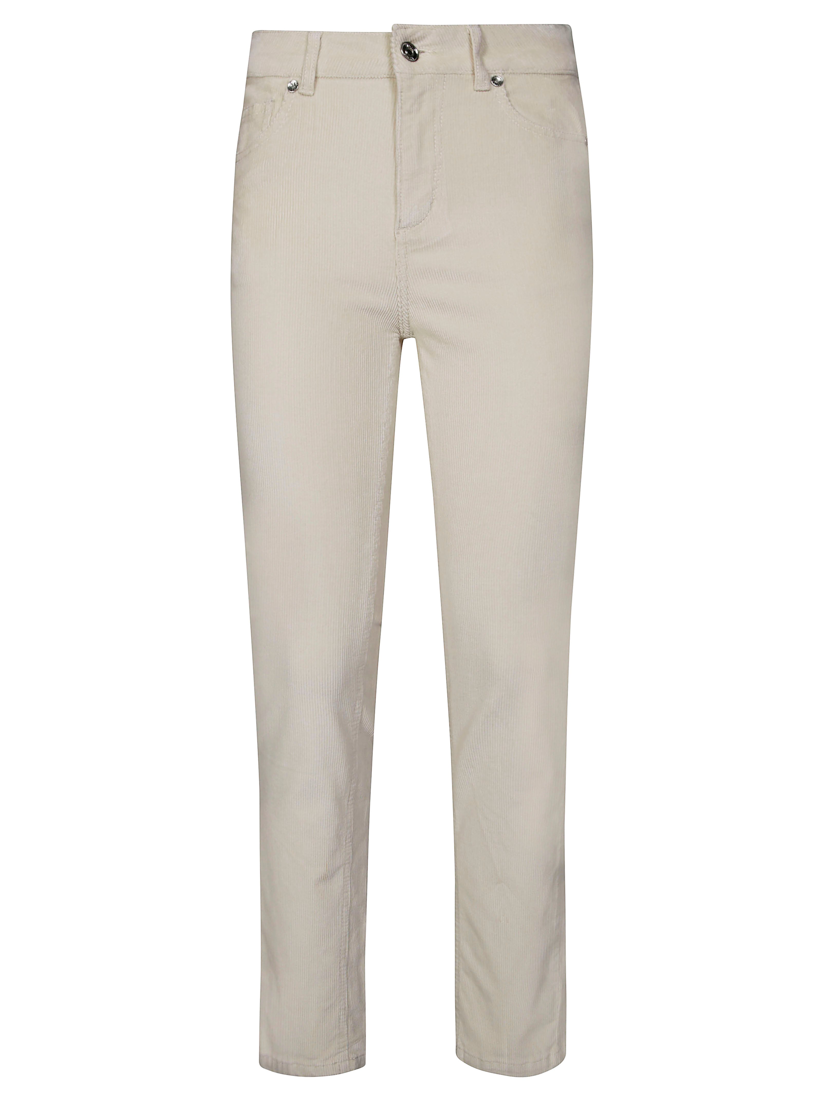 Women's Mini Velvet Striped Jeans