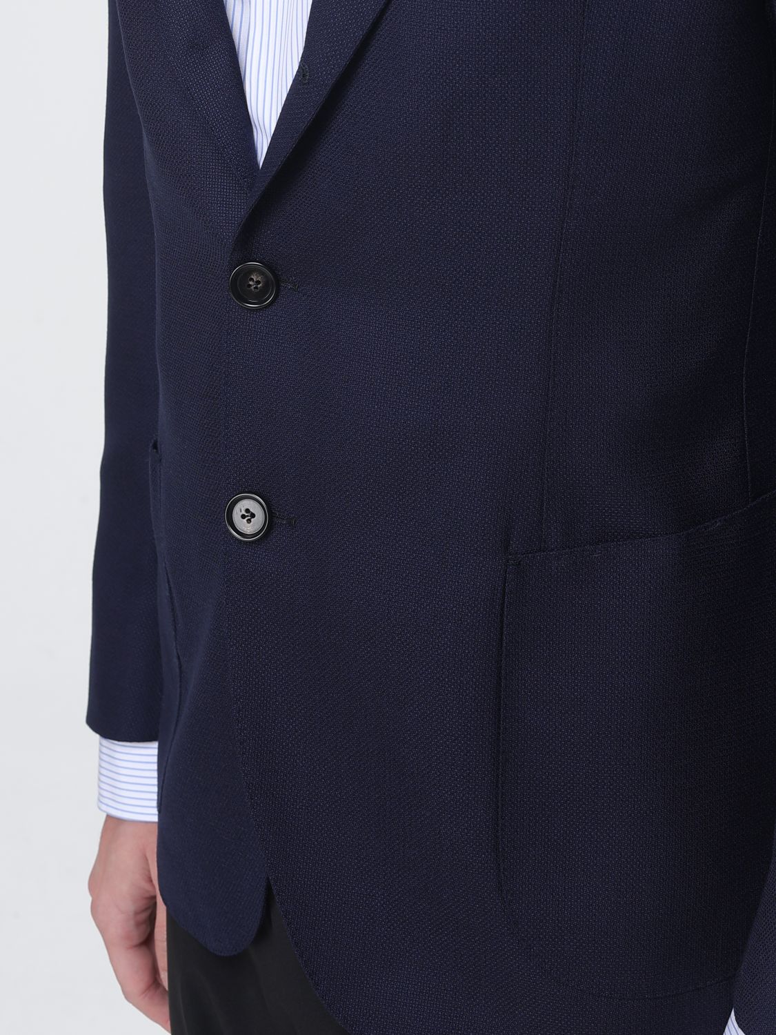 Jacket Men color Blue