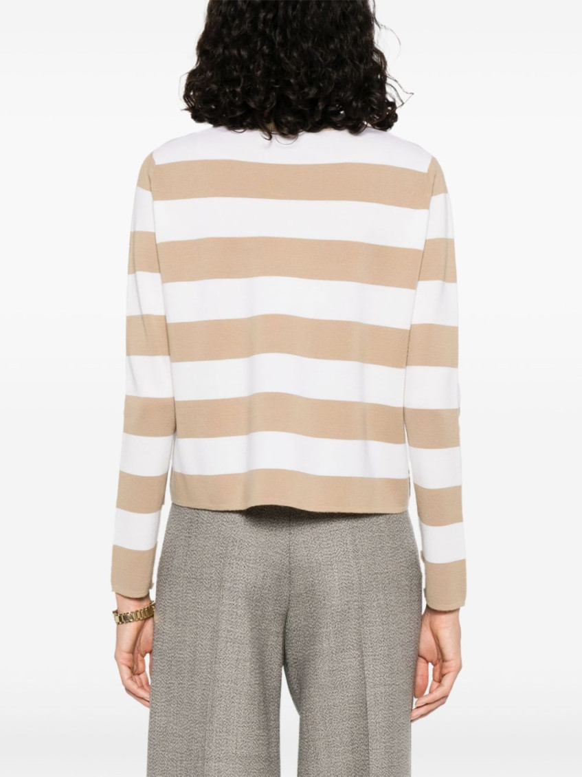 Viterbo Sand Virgin Wool Sweater