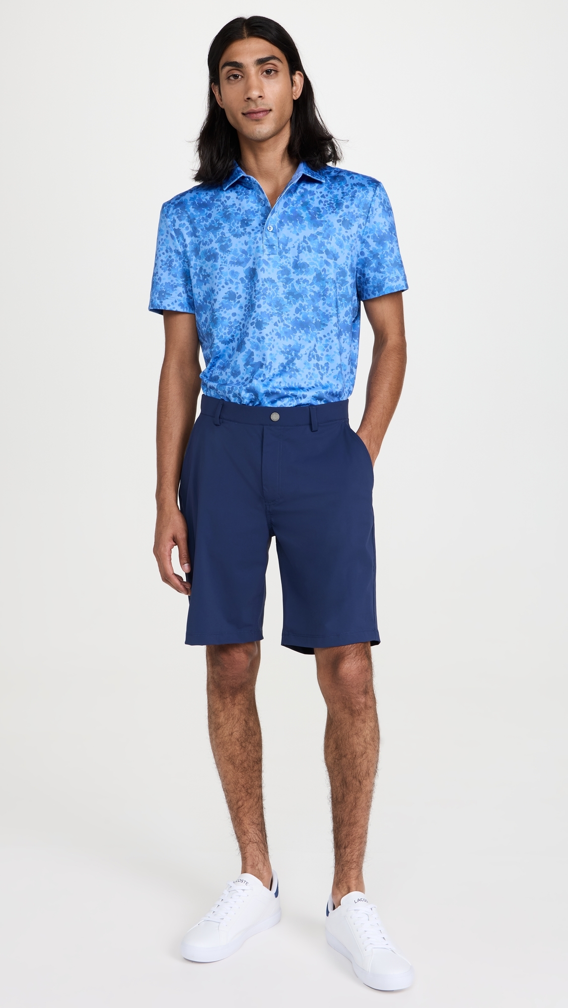 Hanover Pull On Shorts 9 Navy