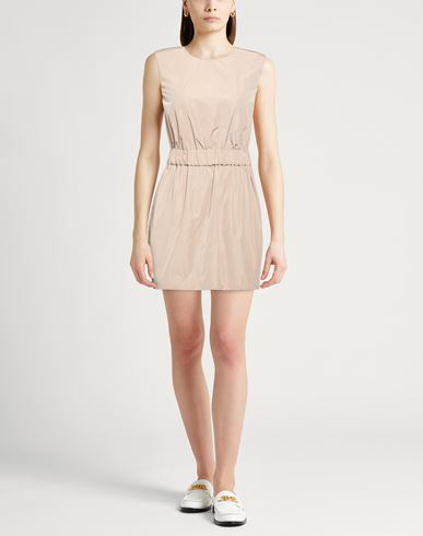Woman Mini dress Sand Size 2 Polyester