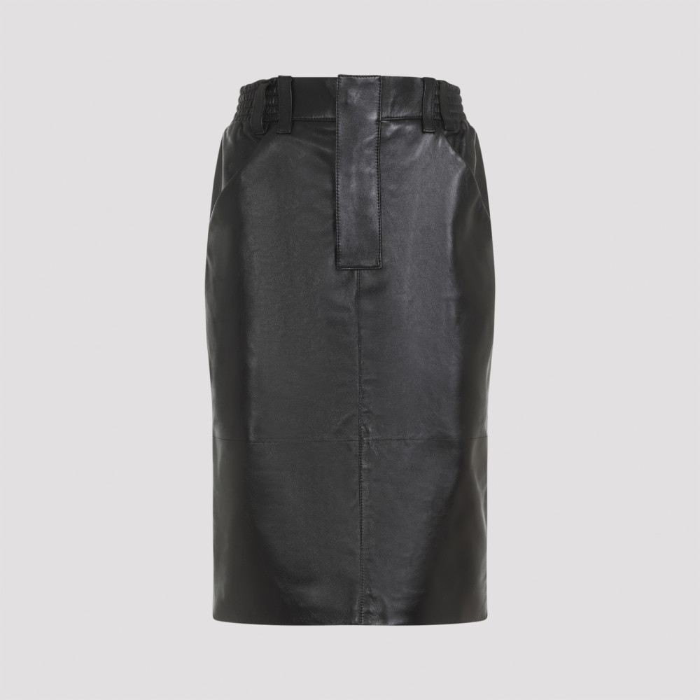 Leather Mini Skirt