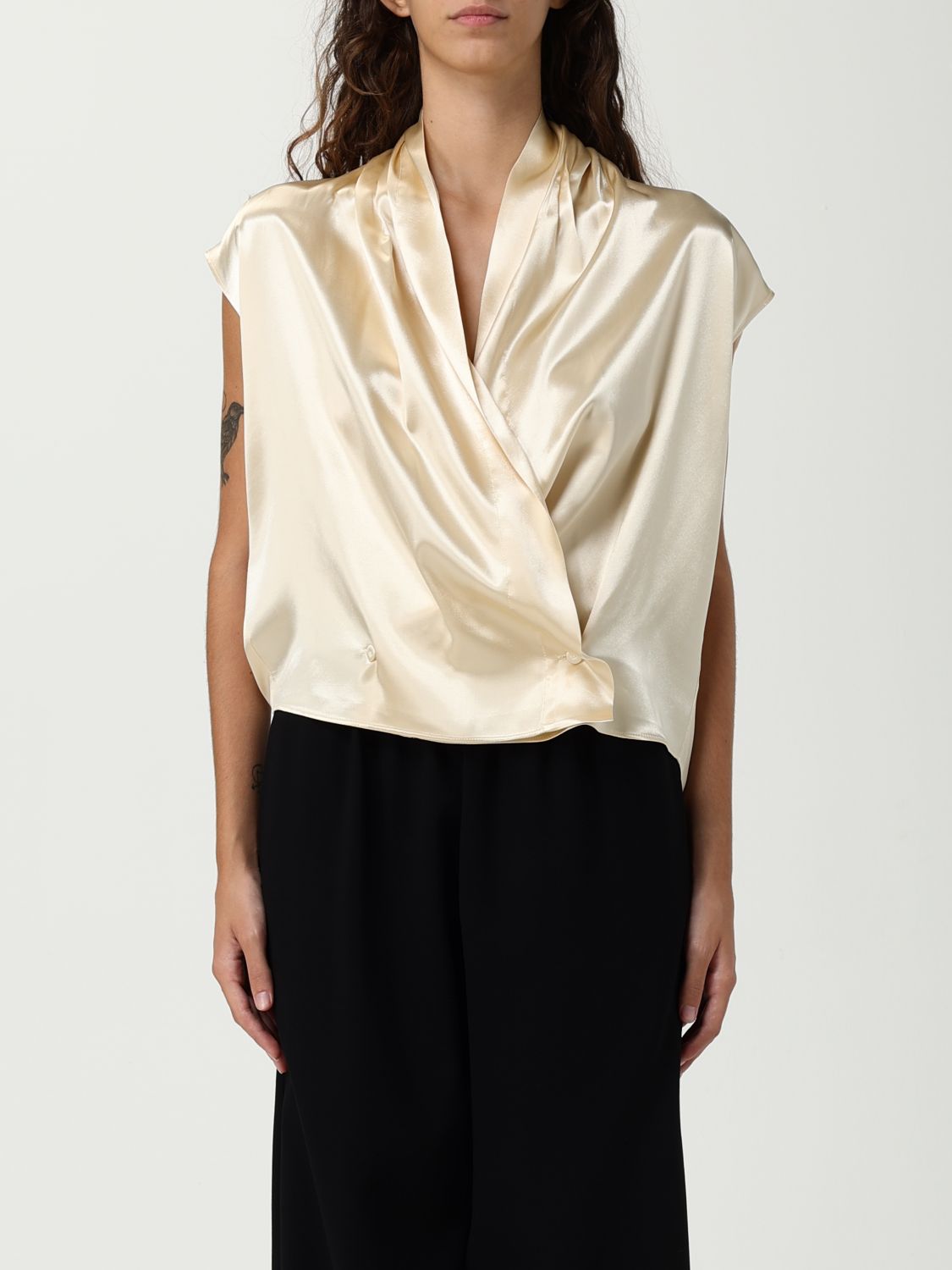 Top Woman color Ivory