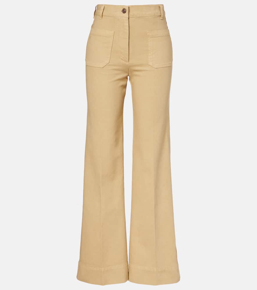 Alina high-rise flared jeans