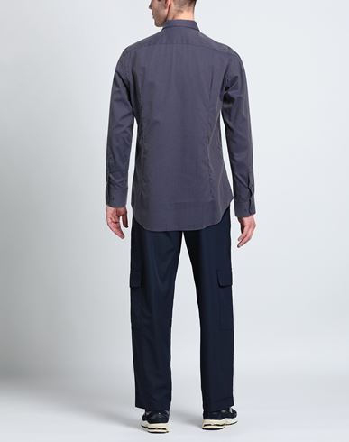Man Shirt Navy Size 15 ½ Cotton