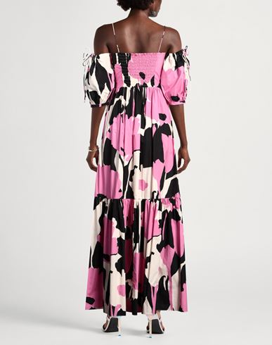 Woman Maxi dress Pink Size 2 Cotton