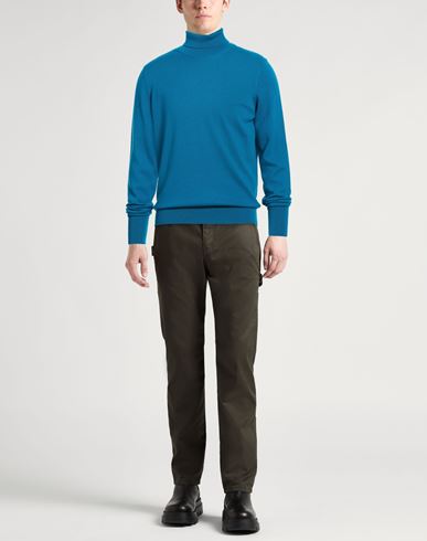 Man Turtleneck Deep teal Size 40 Cashmere