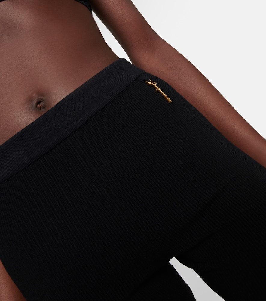 Jacquemus Le Short Pralu ribbed-knit shorts