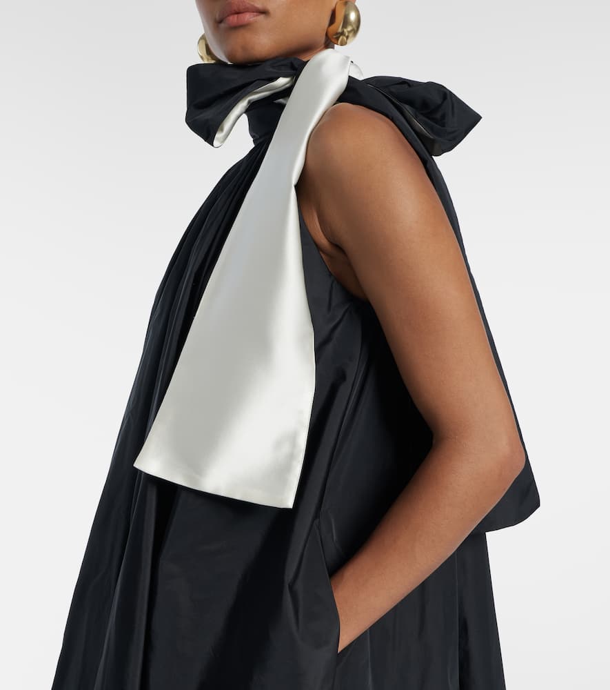 Pleated minidress