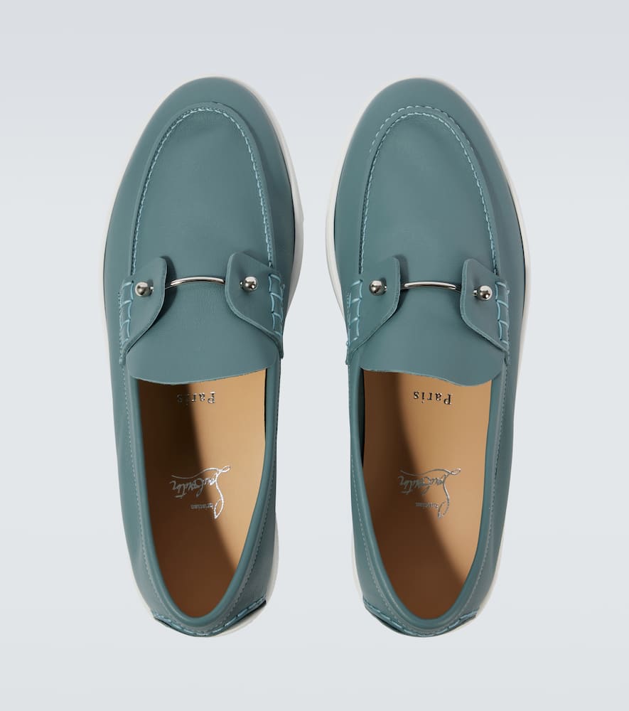 Christian Louboutin Chambeliboat leather loafers