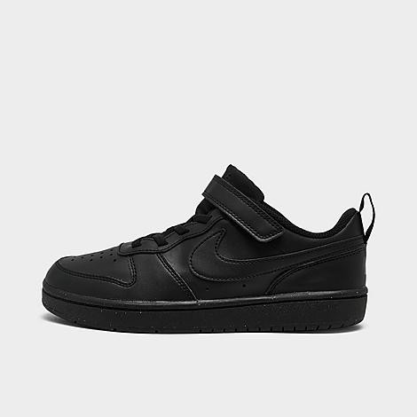Little Kids Court Borough Low Recraft Stretch Lace Casual Shoes in Black