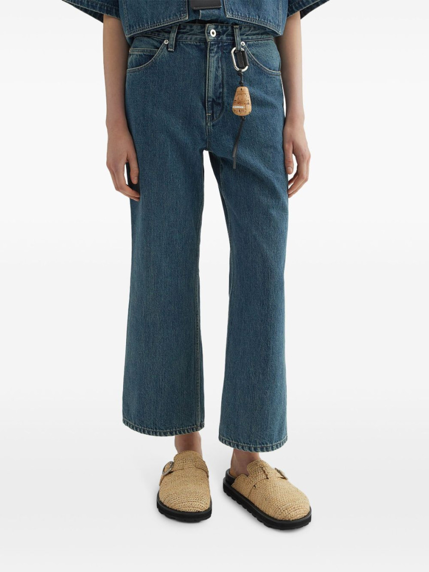 JIL SANDER- Denim Wide-leg Jeans