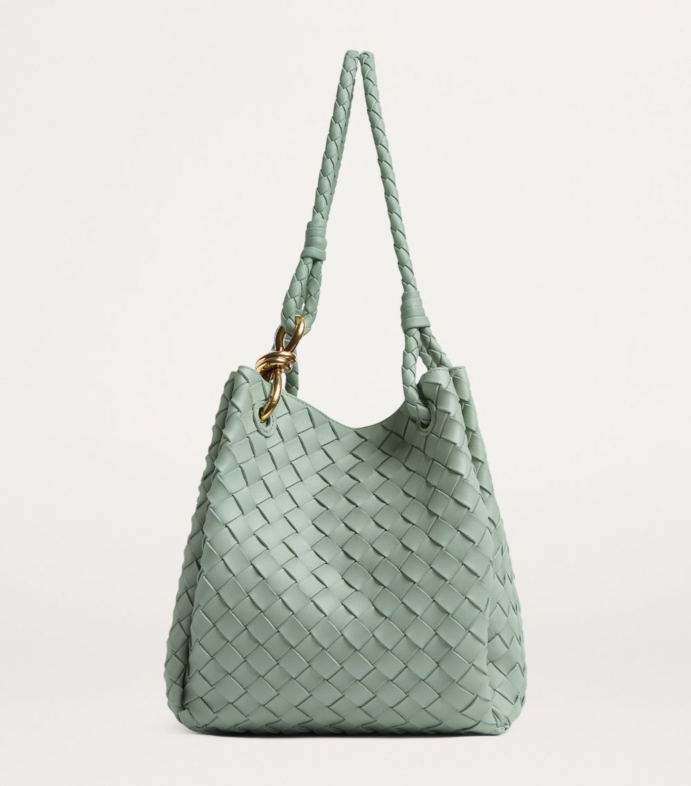 Large Lambskin Andiamo Parachute Shoulder Bag