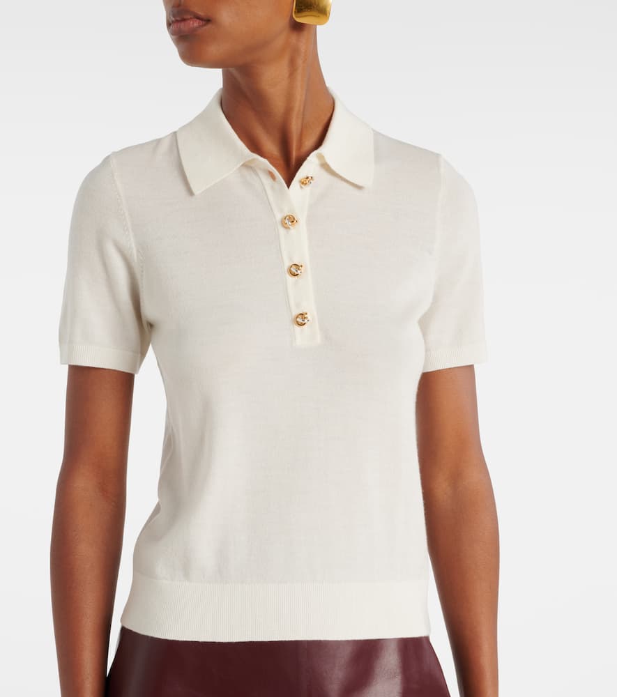 Nemo wool-blend polo shirt