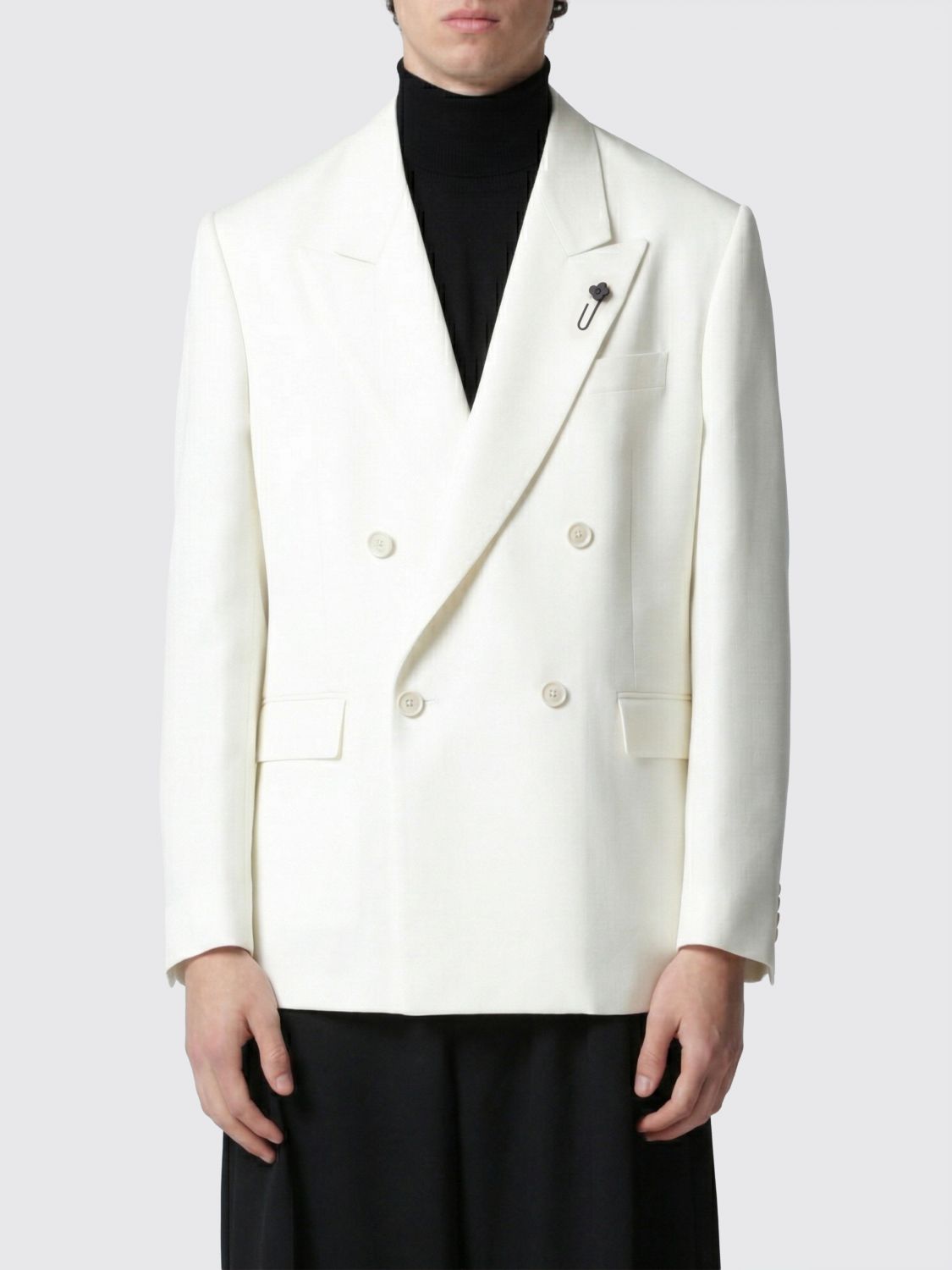 Jacket Men color White