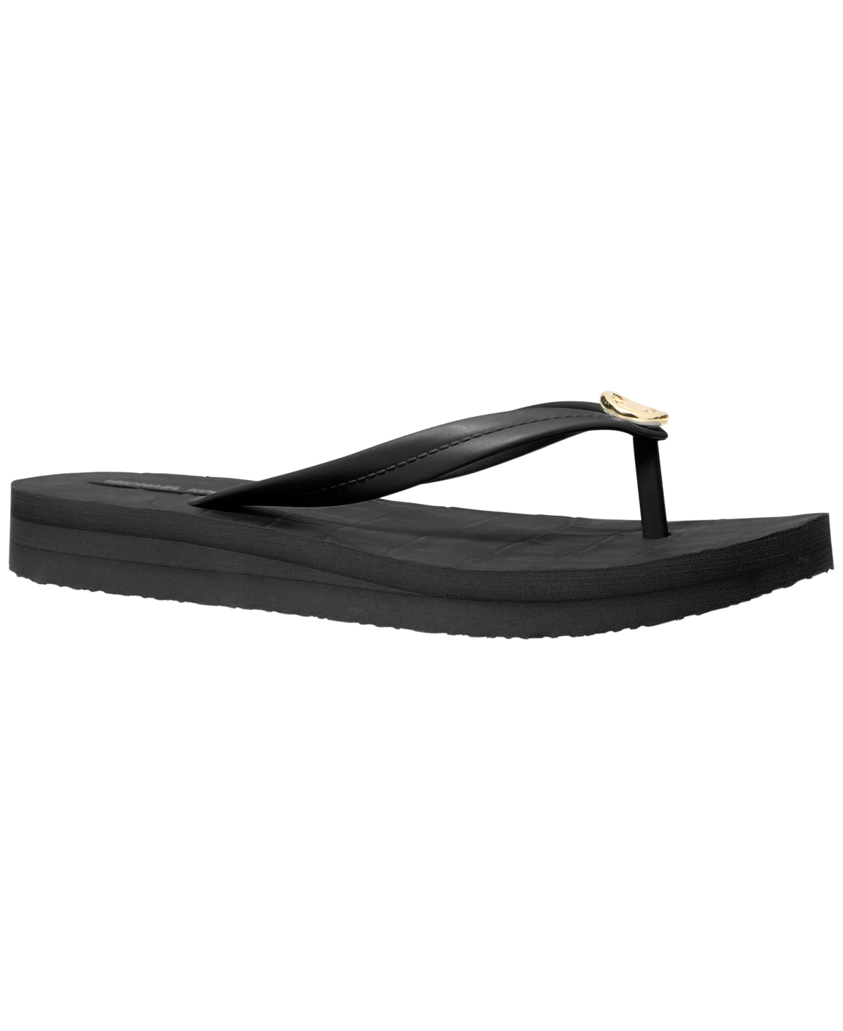 Women's Posie Flip Flops Sandals - Black Croc