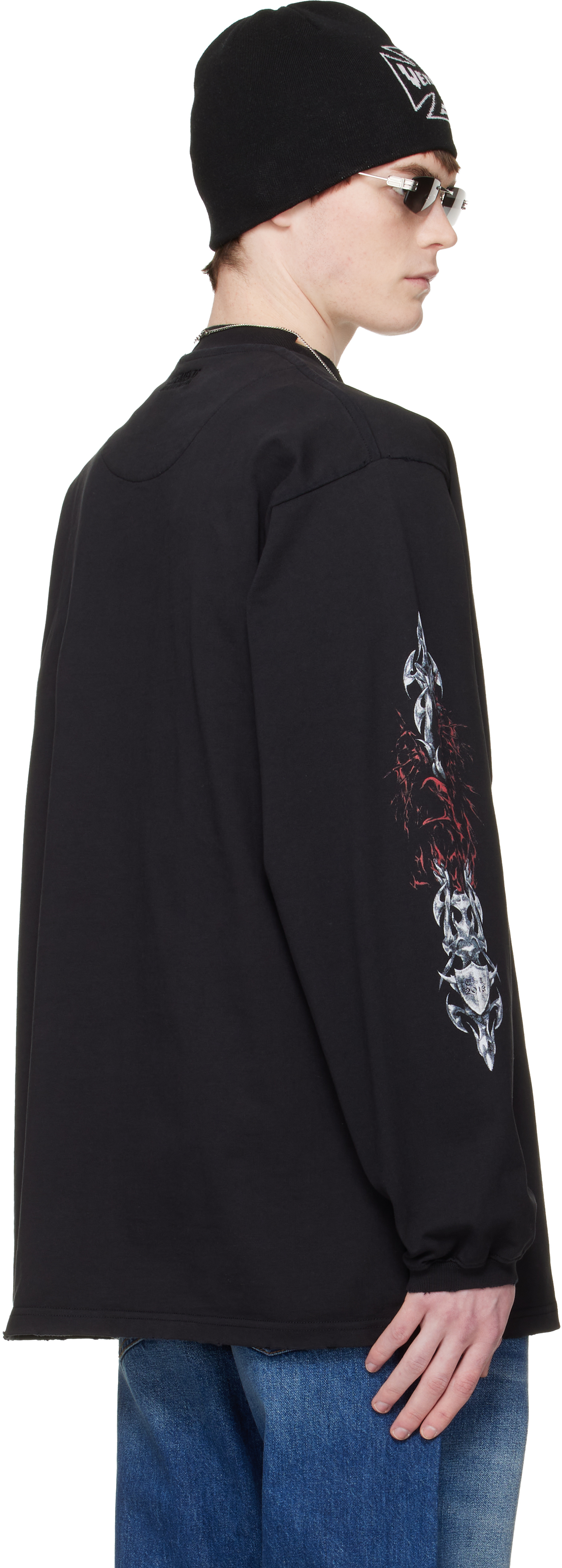 Black Metal Longsleeve T-shirt