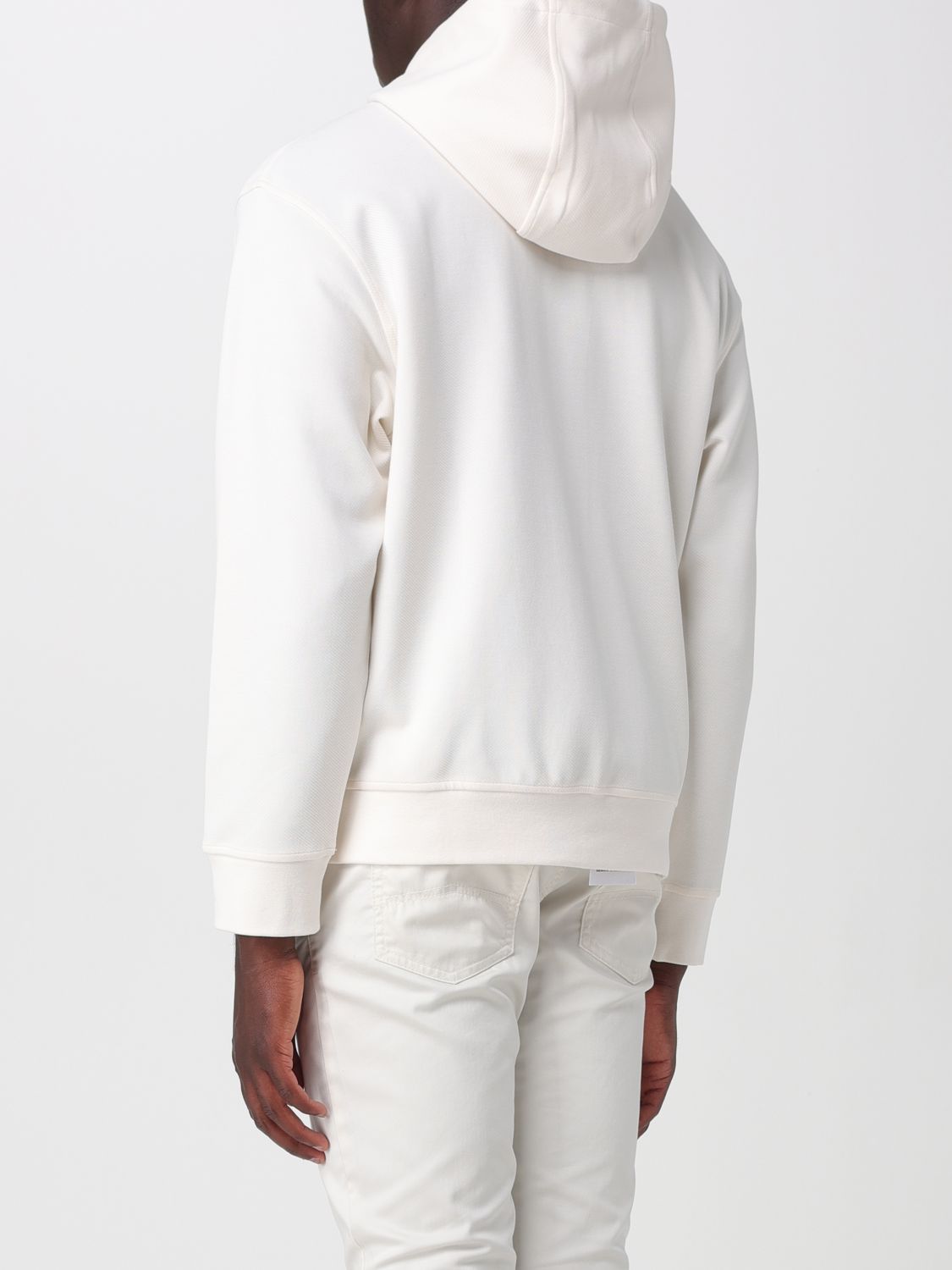 Sweatshirt Men color Yellow Cream