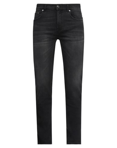 Man Denim pants Black