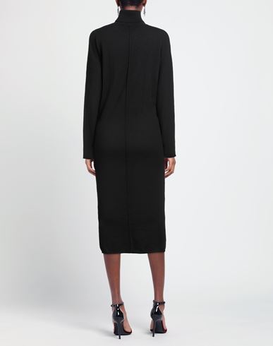 Woman Midi dress Black Size S Cashmere