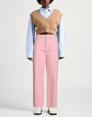 Woman Jeans Pink Size 25 Cotton