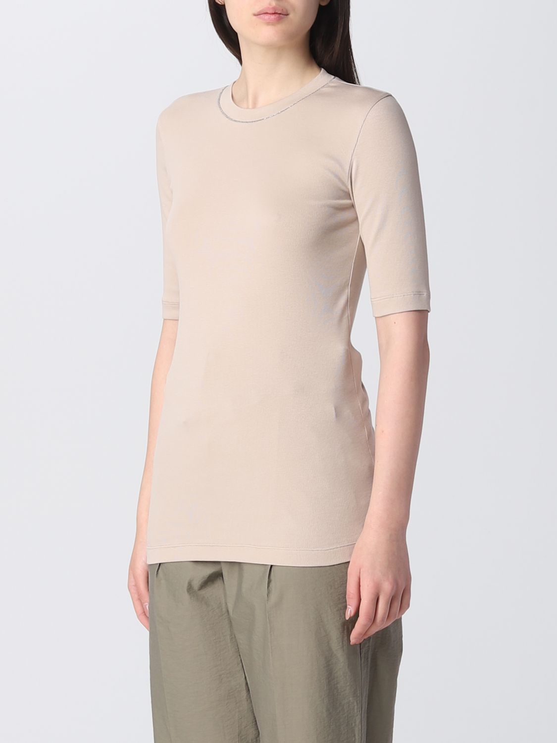 T-Shirt Woman color Beige