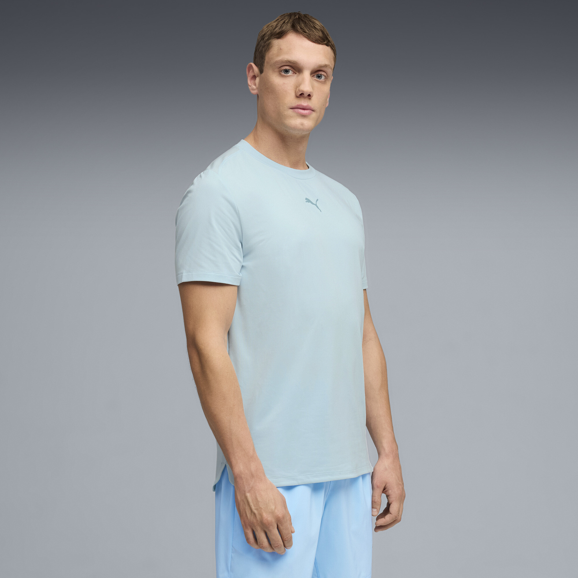 PUMA Cloudspun Ultra Soft Men's Training T-Shirt in Blue