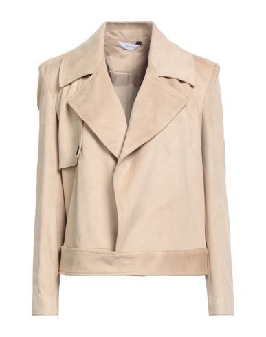Woman Jacket Beige Size XS Polyester, Elastane