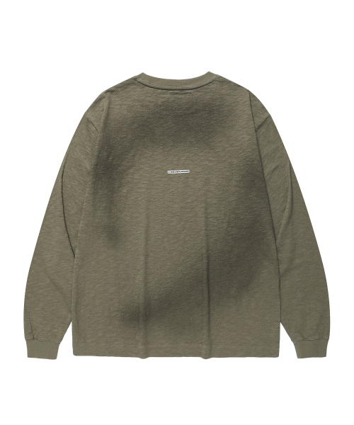 FINGERPRINT SLUB LS TEE OLIVE