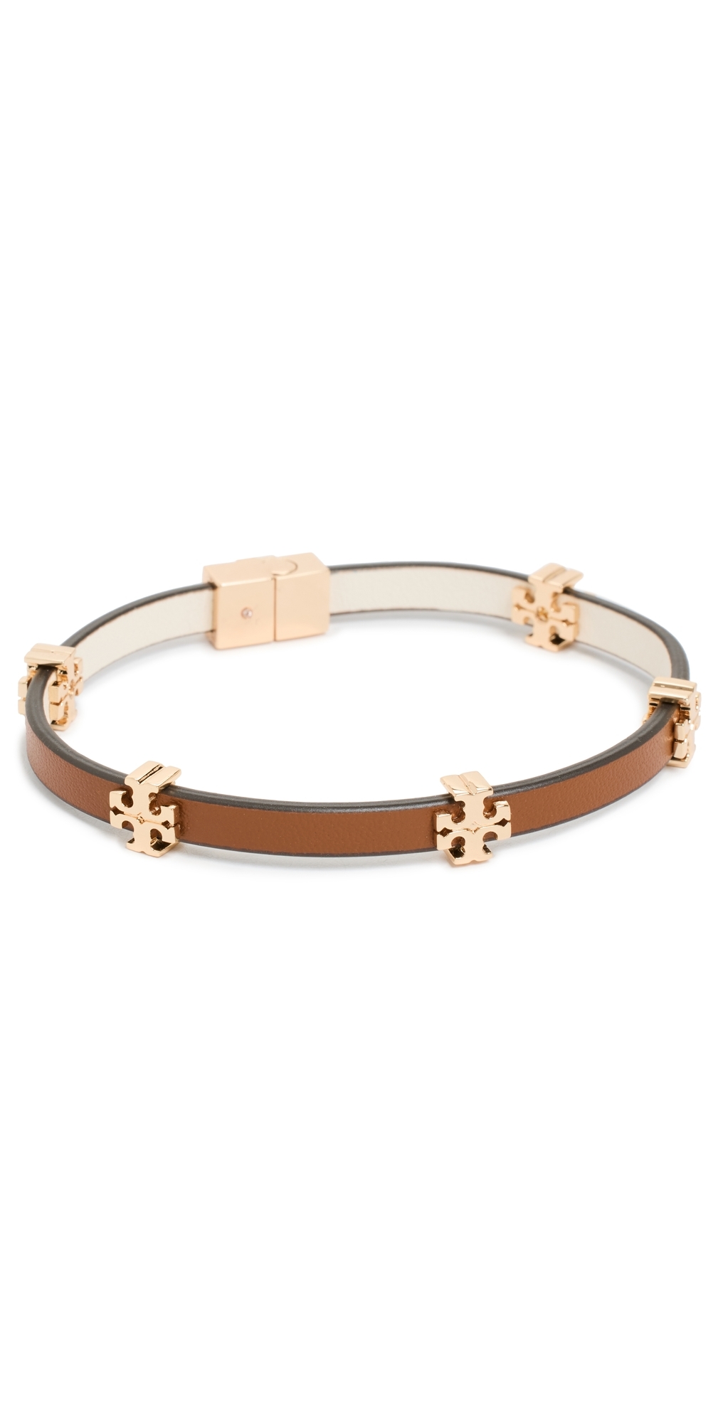 Eleanor Bio Bracelet Tory Gold/Classic Chestnut M