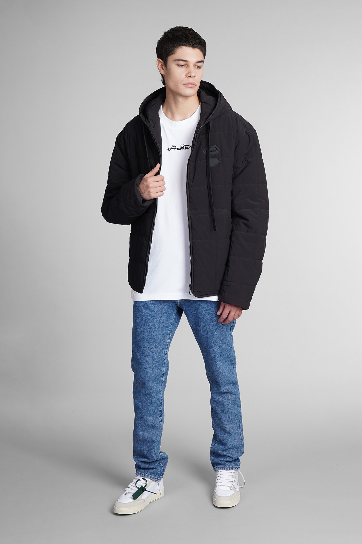 Bomber In Black Polyamide