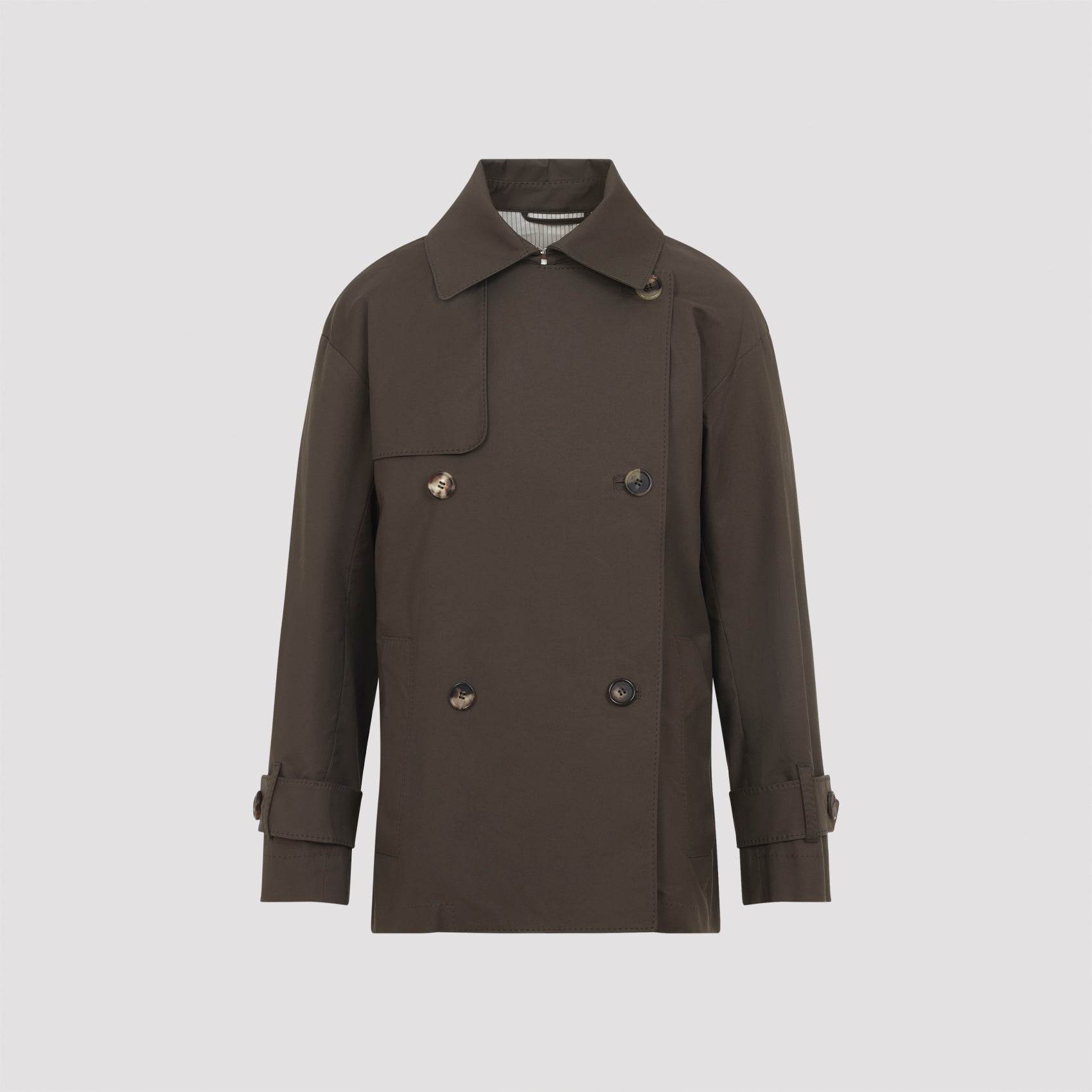 'Zeno' Short Trench Coat