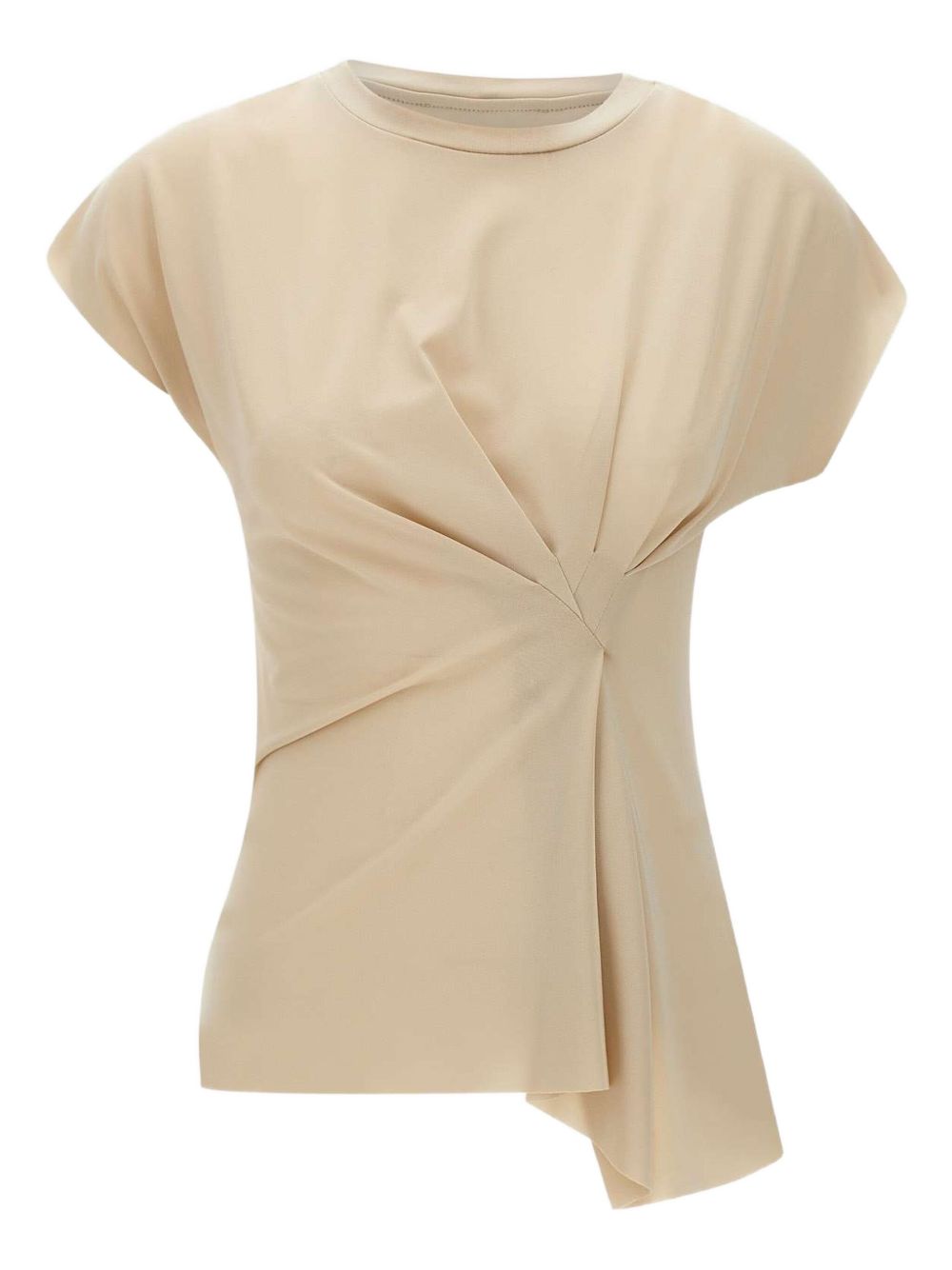 Top KAOS Woman color Beige
