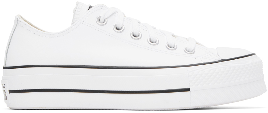 White Chuck Taylor All Star Platform Sneakers