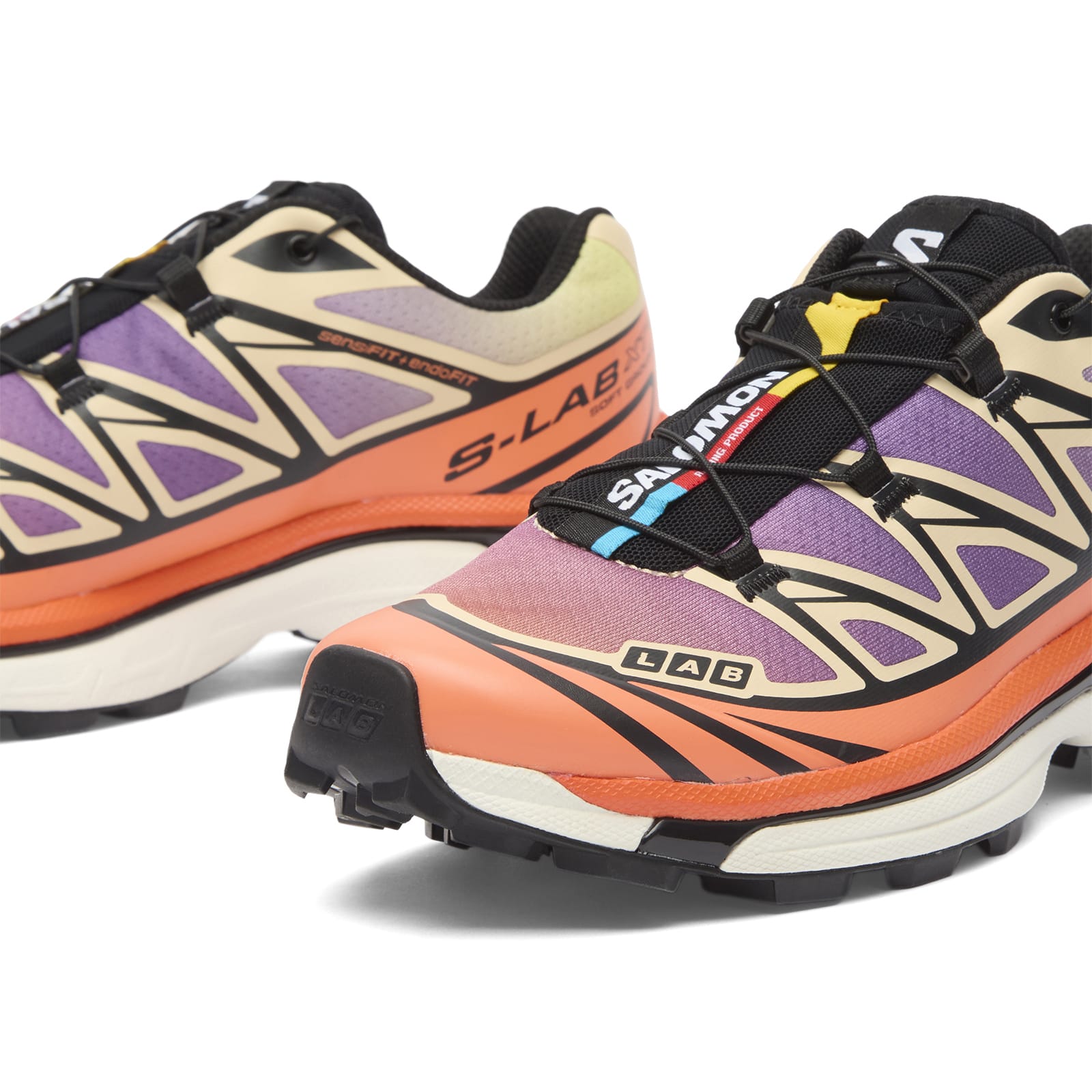 Women's XT-6 Sneaker Black/Almond Cream/Dragon Fire