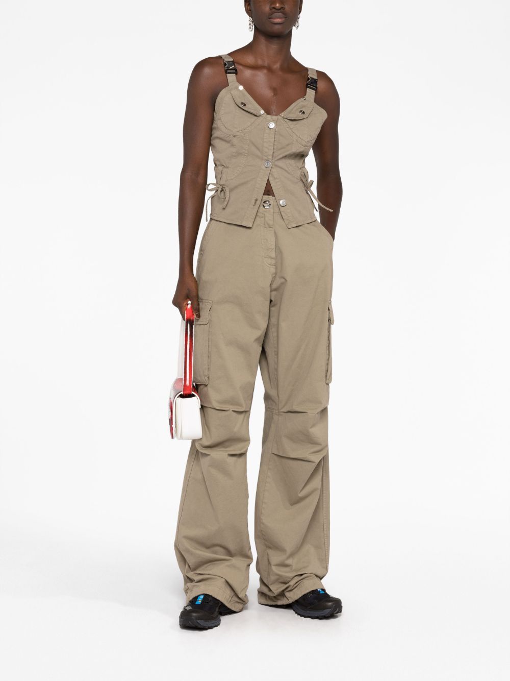 Wide Leg Cargo Pants