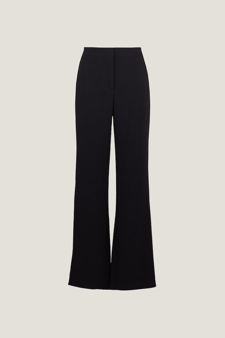 Stevie Slim Bootcut Pants - Black - Women Clothing