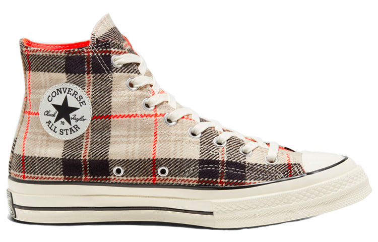 Plaid Chuck 1970s 'Creamwhite Gray'