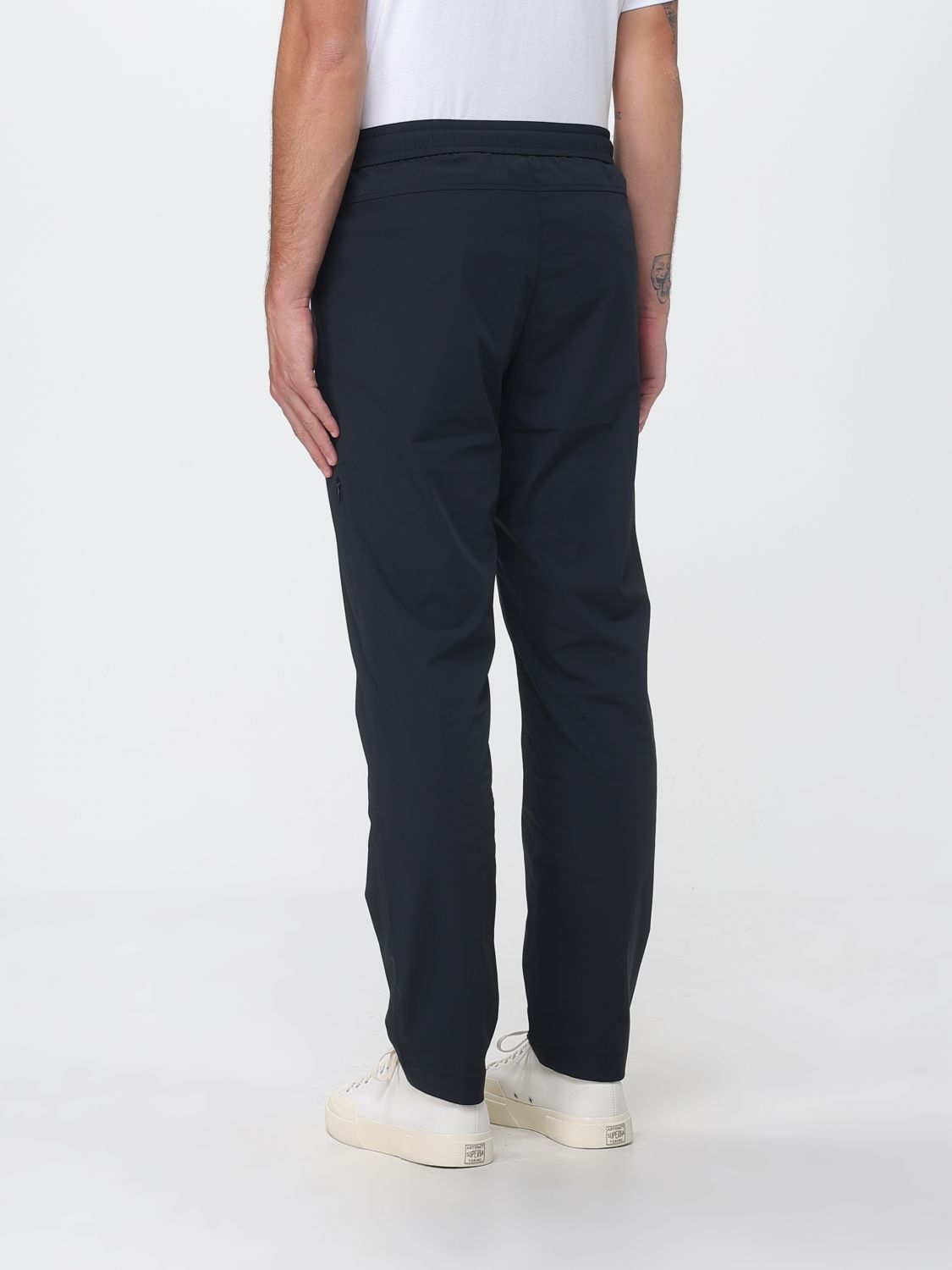 Pants Men color Blue