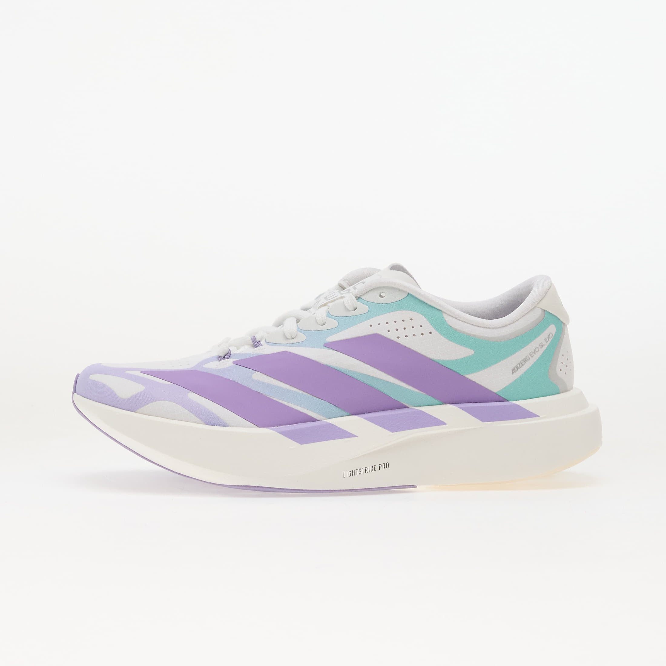 Sneakers adidas ADIZERO EVO SL Exo LIGHTSTRIKEPRO Running Ftwr White/ Violet Fusion/ Pulse Mint