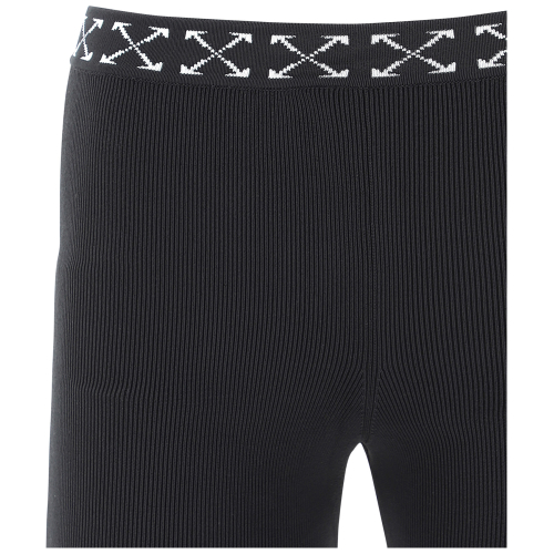 Woman Black Bold Shorts