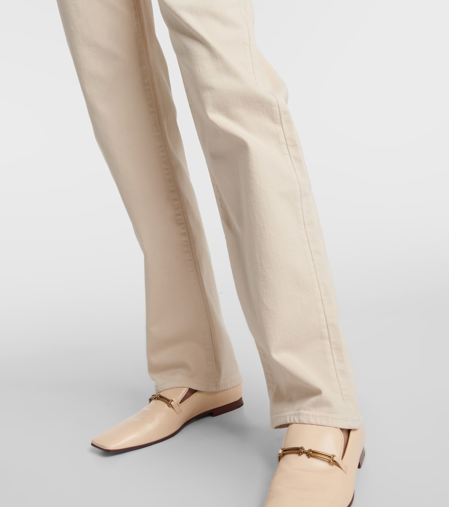 Ellie mid-rise straight jeans