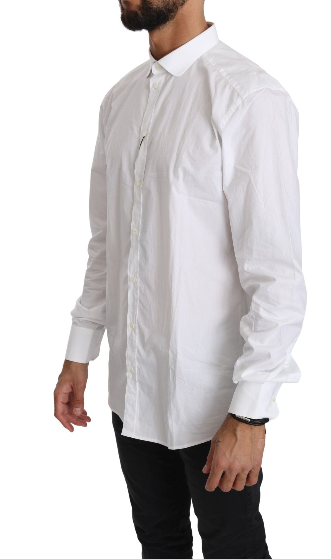 100% Cotton Shirt — White