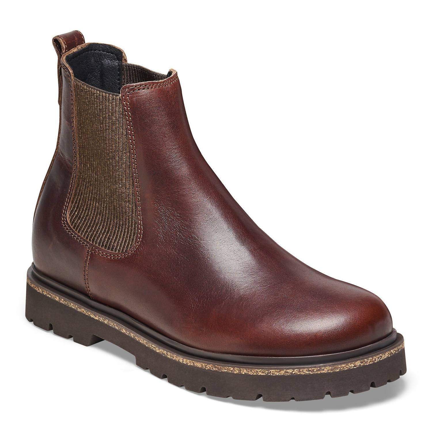 Women's Highwood Slip On Leather Boot In Chocolate
