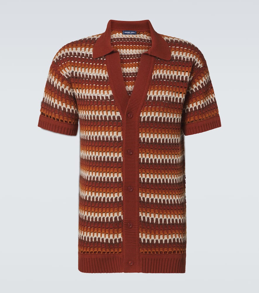 Pinto crochet cotton shirt
