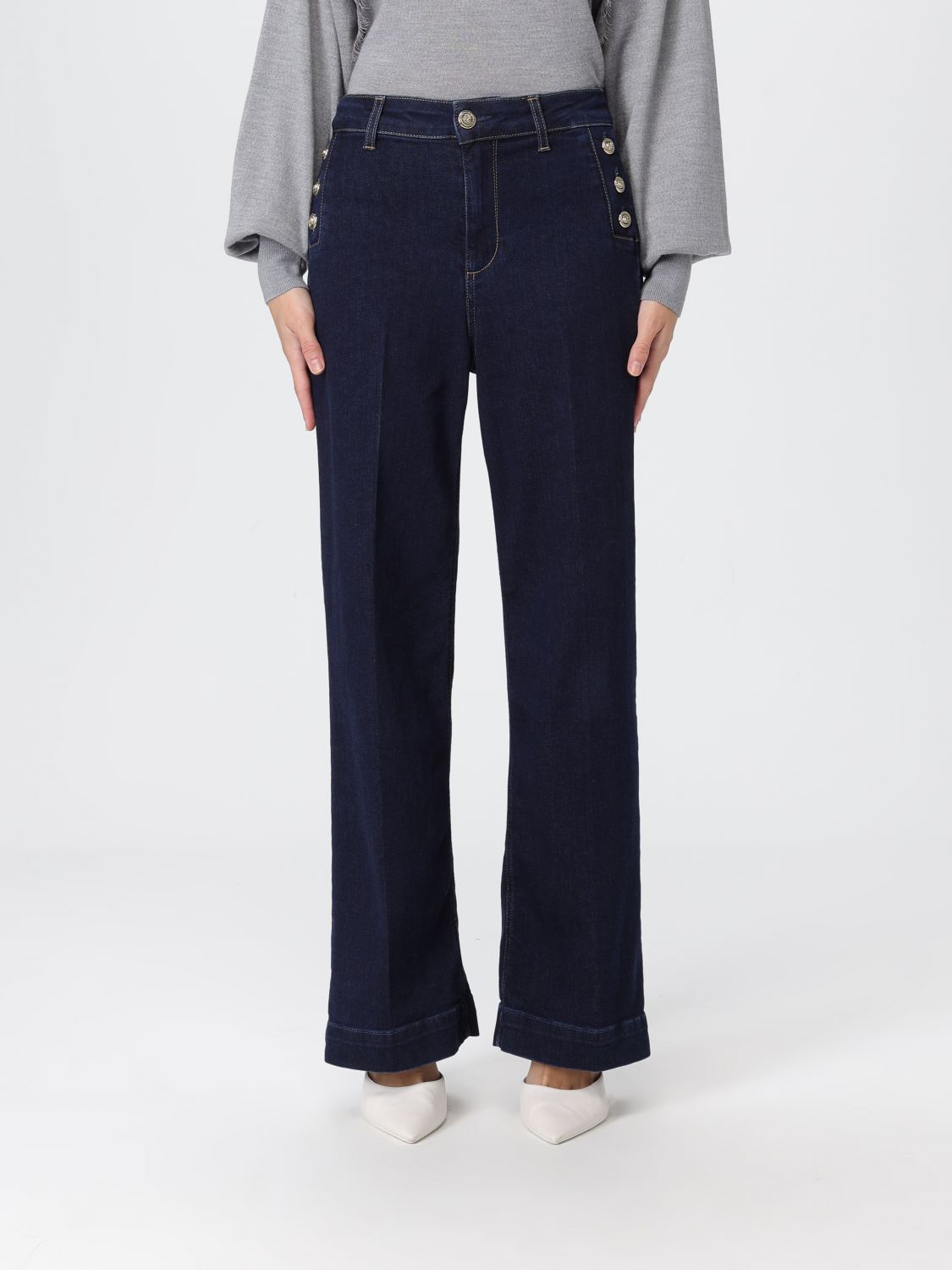 Jeans Woman color Navy